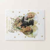 Liebliches Weihnachts-Foto Herzlich willkommen auf Puzzle (Horizontal)