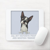Liebling Bostons Terrier Mousepad (Mit Mouse)