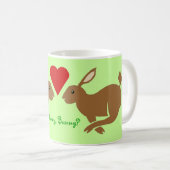 Liebling, Bunny? Kaffeetasse (VorderseiteRechts)