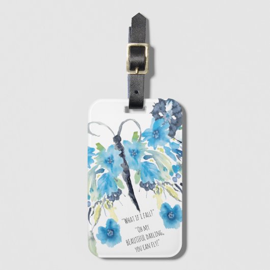 Liebling, den Sie fliegen können! Gepäckanhänger (Vorderseite Vertikal)