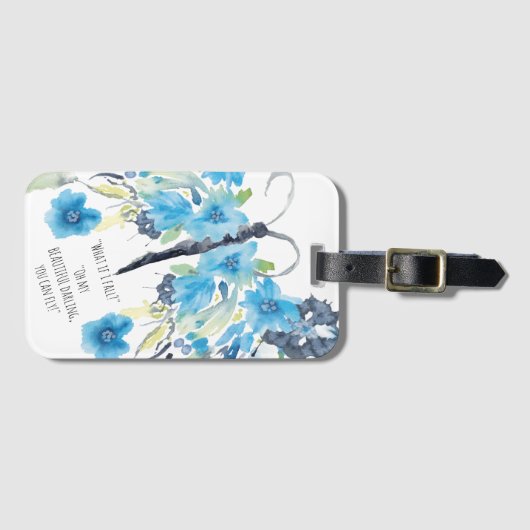 Liebling, den Sie fliegen können! Gepäckanhänger (Vorderseite (Horizontal))