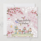 Liebling Feiertagskarte (Vorderseite)