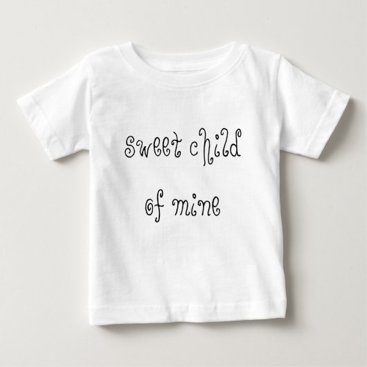 Liebling meines Babytee Baby T-shirt (Vorderseite)