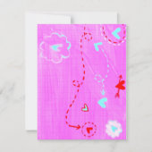 Liebling Mitteilungskarte (Vorderseite)