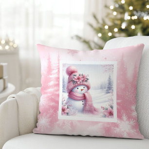 Liebling Pinkmas Winterwald Kissen Kinder Dekor