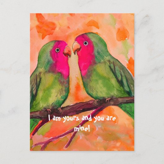 Liebling Postkarte (Vorderseite)