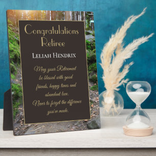 Liebling! Retirees Glückwunschgeschenk Plaque Fotoplatte