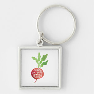 Liebling, schauen Sie Radishing   Schlüsselanhänger