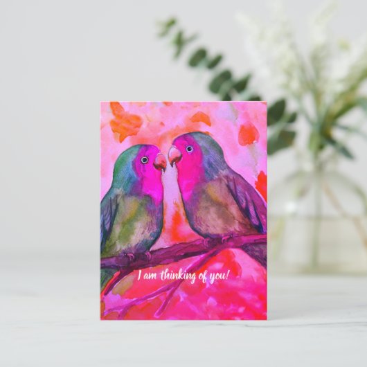 Lieblinge, an die ich denke postkarte (Stehend Vorderseite)