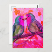 Lieblinge, an die ich denke postkarte (Vorne/Hinten)