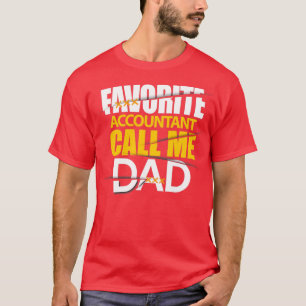 Lieblings-Buchhalter nennen mich Vater T-Shirt