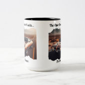 Lieblings-Car-Coffee-Tasse Zweifarbige Tasse (Mittel)