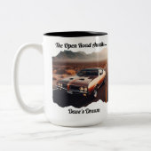Lieblings-Car-Coffee-Tasse Zweifarbige Tasse (Links)