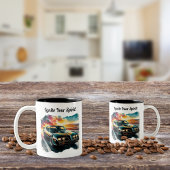 Lieblings-Car-Coffee-Tasse Zweifarbige Tasse