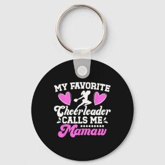 Lieblings-Cheerleaderin nennt mich Mamaw Cheer Mam Schlüsselanhänger