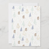 Lieblings-Dinge Gemütliches Winter-Geschenk-Exchan Einladung (Rückseite)