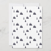 Lieblings-Dinge Winter-Kranz-Geschenkbörse Party Einladung (Rückseite)