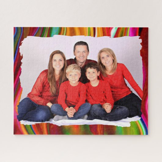 Lieblings Familienfoto Puzzle (Horizontal)