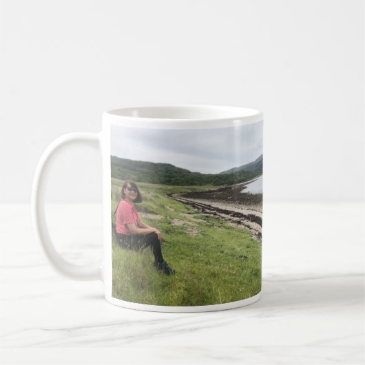 Lieblings-Foto auf einer Tasse (Links)