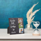 Lieblings-Hallo Hardest Goodbye Custom Pet Memoria Fotoplatte (InSitu)