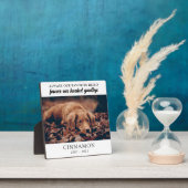 Lieblings-Hallo Hardest Goodbye Foto-Gedenkstätte Fotoplatte (InSitu)