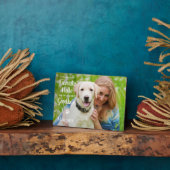 Lieblings-Hallo Hardest Goodbye Pet Memorial Foto Fotoplatte (Seite)