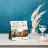 Lieblings-Hallo Hardest Goodbye Pet Memorial Fotoplatte (InSitu)