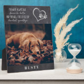 Lieblings-Hallo Hardest Goodbye Pet Memorial Fotoplatte (Seite)