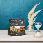 Lieblings-Hallo Hardest Goodbye Pet Memorial Fotoplatte (InSitu)