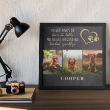 Lieblings-Hallo Hardest Goodbye Pet Memorial