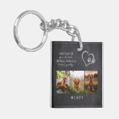 Lieblings-Hallo Hardest Goodbye Pet Memorial Schlüsselanhänger (Vorderseite links)