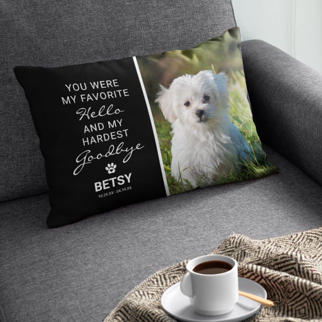 Lieblings-Hallo | Kämpfe gegen das Pet-Memorial Dekokissen (Von Creator hochgeladen)