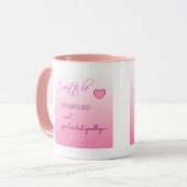 "Lieblings-Hallo" Valentinstag Tasse (Vorderseite Links)