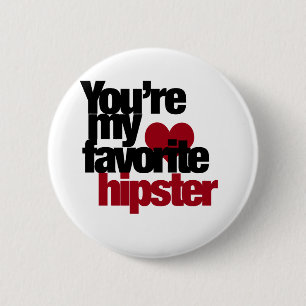 Lieblings-Hipster Button