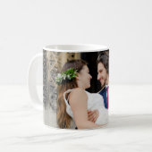 Lieblings-Hochzeit-Foto-Gefallen für Keepake Kaffeetasse (Vorderseite Links)