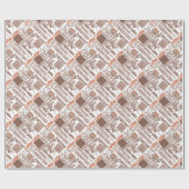 Lieblings-Kaffeepapier Geschenkpapier (Flach)