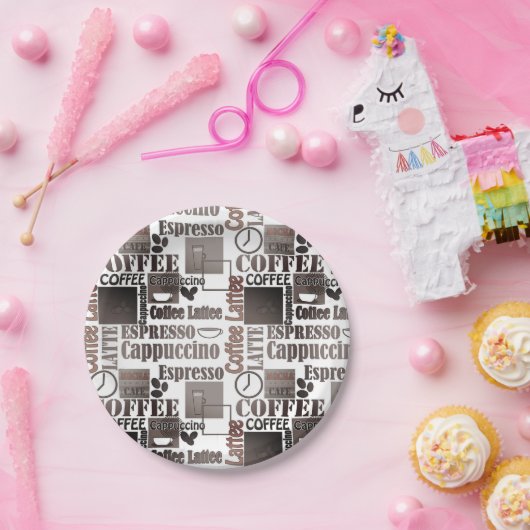 Lieblings-Kaffeepapierplatte Pappteller (Party)