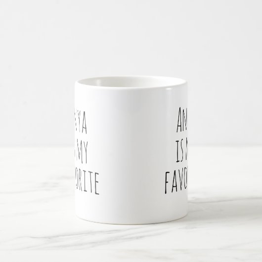 Lieblings-Kind-Tasse Funny-Mama-Geschenk für Mutte Kaffeetasse (Mittel)