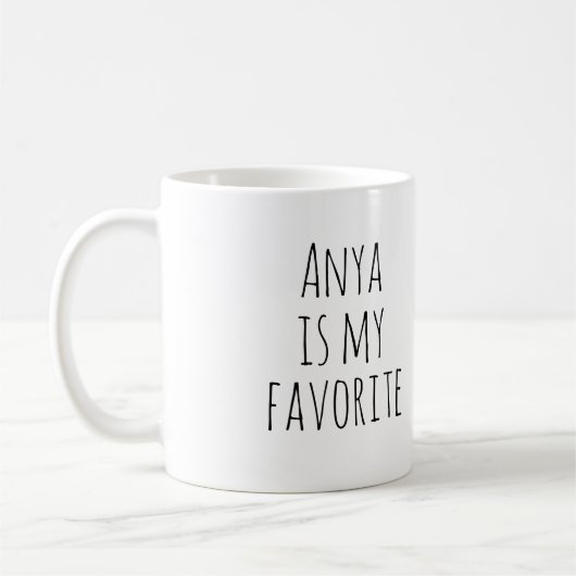 Lieblings-Kind-Tasse Funny-Mama-Geschenk für Mutte Kaffeetasse (Links)