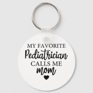 Lieblings-Kinderarzt nennt mich Mama Match Day 202 Schlüsselanhänger