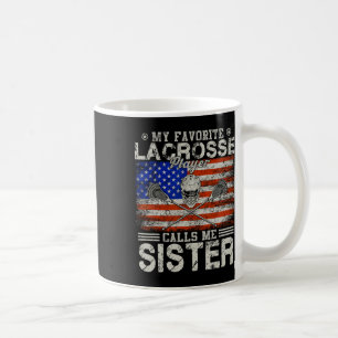 Lieblings-Lacrosse-Spieler nennt mich lustige Schw Kaffeetasse