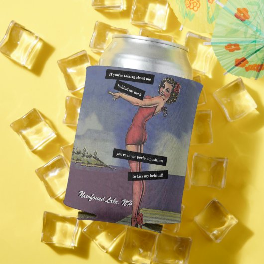 Lieblings-Lake Funny Personalisiertes Button-Up Gi Dosenkühler (In Situ Sommer)