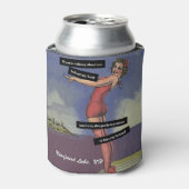 Lieblings-Lake Funny Personalisiertes Button-Up Gi Dosenkühler (Kanne Vorderseite)