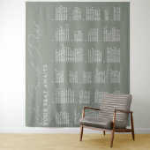 Lieblings-Leute Hochzeitsstift Wandteppich (Beispiel)