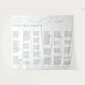 Lieblings-Leute Hochzeitsstift Wandteppich (Vorderseite (Horizontal))