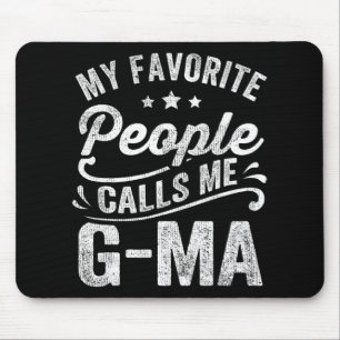 Lieblings-Leute nennen mich G-ma Muttertagsgeschen Mousepad