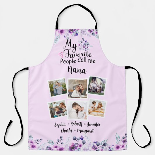 Lieblings-Leute nennen mich Nana, Großkinder nenne Schürze (Vorderseite)