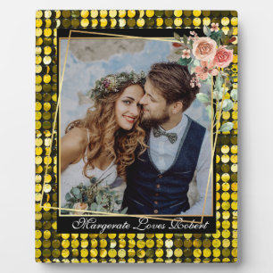 Lieblings-Person I-Liebe Sie Foto Fotoplatte