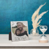 Lieblings-Person spricht Blase Foto Keepake Fotoplatte (InSitu)