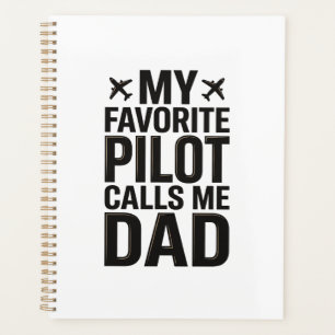 Lieblings-Pilot nennt mich Dad Vintage-Flugzeug-Sh Planer